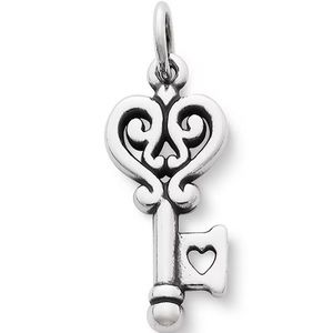 James Avery Key to my heart charm